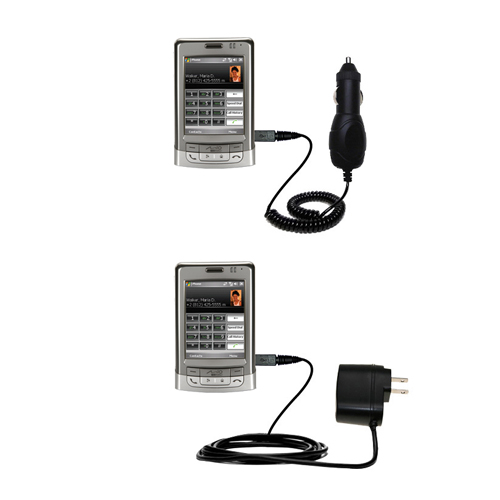 Car & Home Charger Kit compatible with the Mio A502