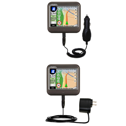 Car & Home Charger Kit compatible with the Mio C230