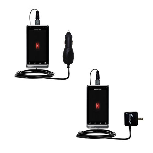Car & Home Charger Kit compatible with the Motorola A957