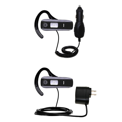 Car & Home Charger Kit compatible with the Motorola H550