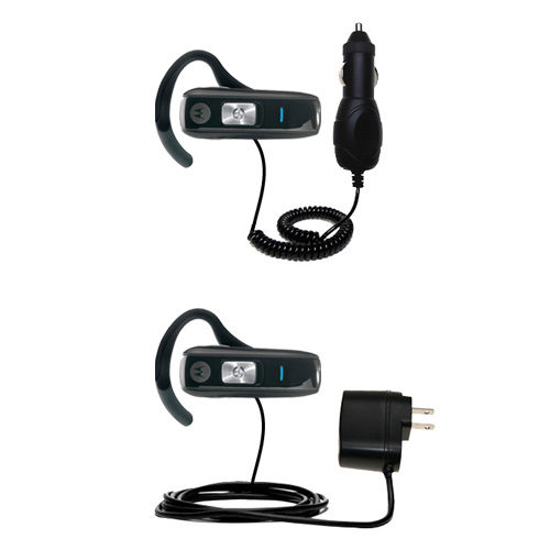 Car & Home Charger Kit compatible with the Motorola H670