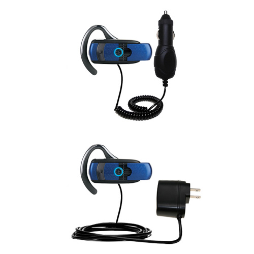 Car & Home Charger Kit compatible with the Motorola H800