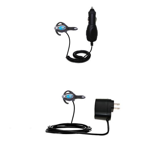 Car & Home Charger Kit compatible with the Motorola HS850