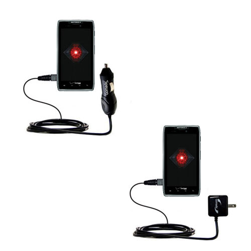 Car & Home Charger Kit compatible with the Motorola DROID RAZR MAXX