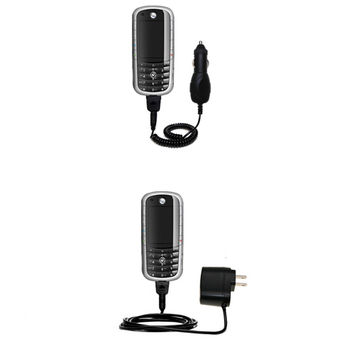 Car & Home Charger Kit compatible with the Motorola E1120