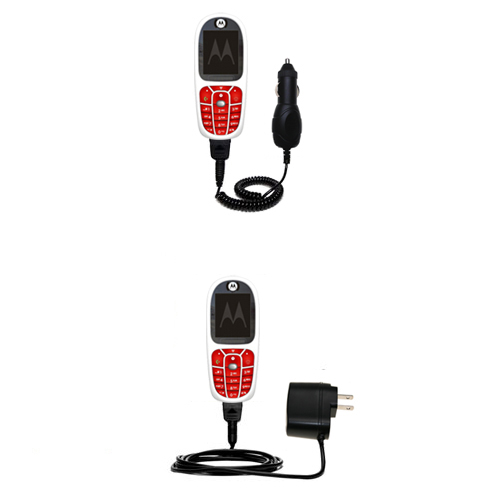 Car & Home Charger Kit compatible with the Motorola E375