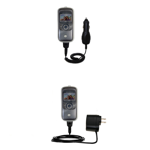Car & Home Charger Kit compatible with the Motorola E380