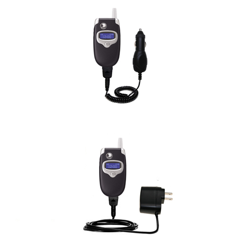Car & Home Charger Kit compatible with the Motorola E550