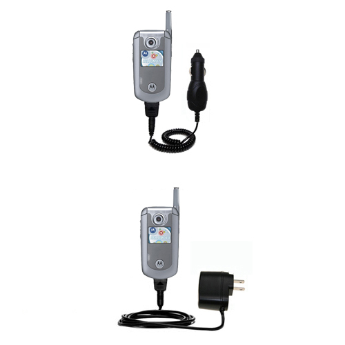 Car & Home Charger Kit compatible with the Motorola E815