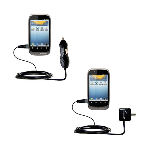 Car & Home Charger Kit compatible with the Motorola Fire