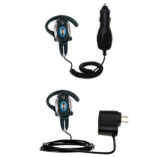 Car & Home Charger Kit compatible with the Motorola h710