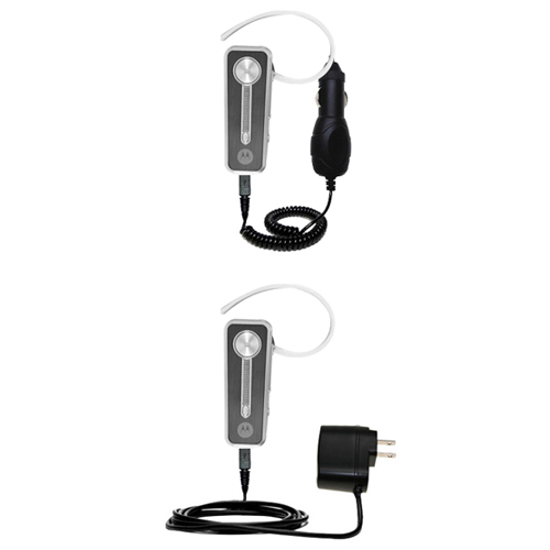 Car & Home Charger Kit compatible with the Motorola H780