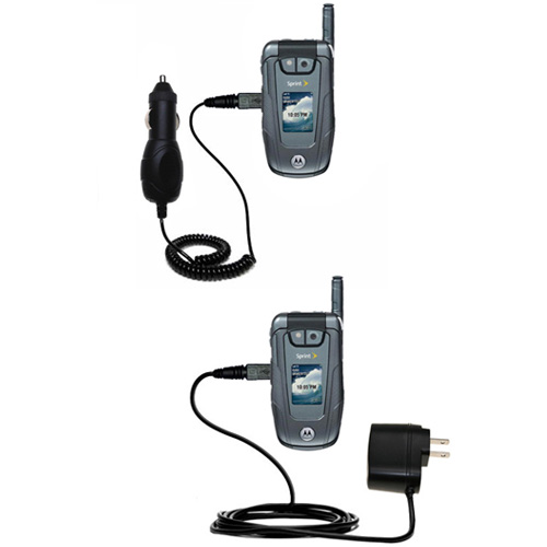 Car & Home Charger Kit compatible with the Motorola i290