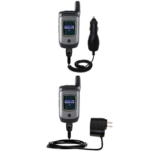 Car & Home Charger Kit compatible with the Motorola i570
