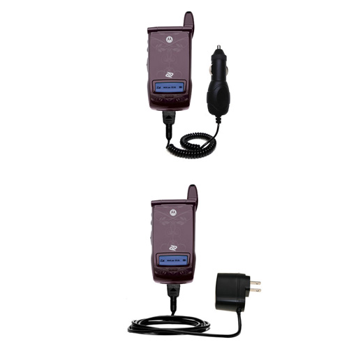 Car & Home Charger Kit compatible with the Motorola i835w