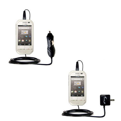 Car & Home Charger Kit compatible with the Motorola i867