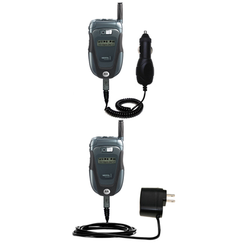 Car & Home Charger Kit compatible with the Motorola IC602