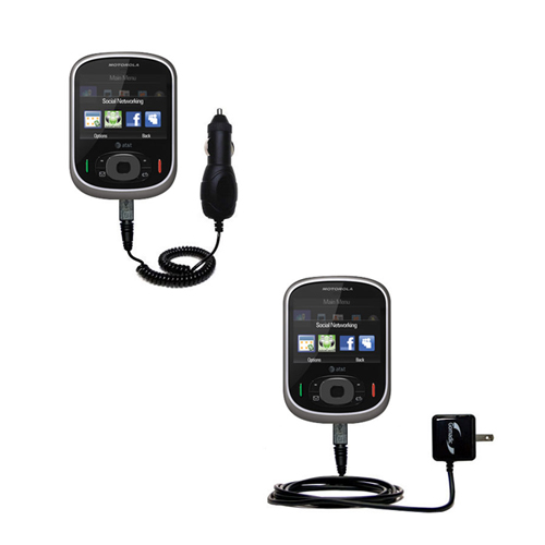 Car & Home Charger Kit compatible with the Motorola Karma QA1