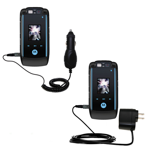 Car & Home Charger Kit compatible with the Motorola KRZR MAXX
