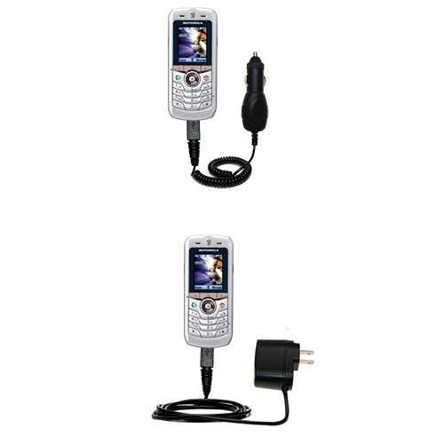 Car & Home Charger Kit compatible with the Motorola L2 L6