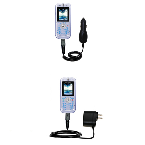 Car & Home Charger Kit compatible with the Motorola L6