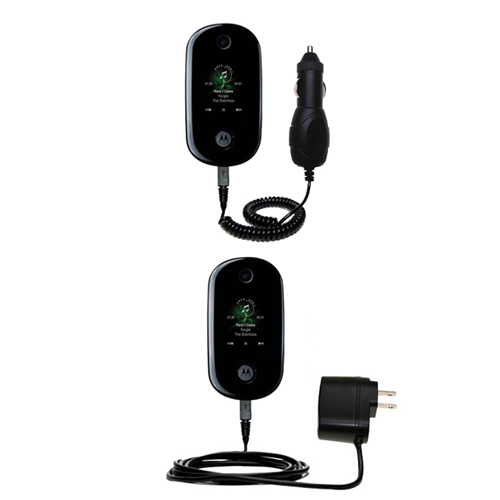 Car & Home Charger Kit compatible with the Motorola MOTO U9
