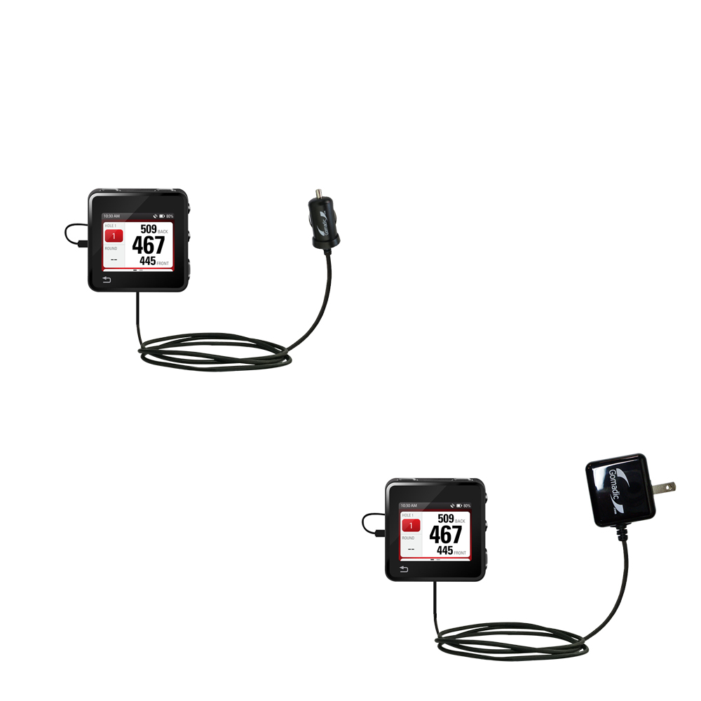 Car & Home Charger Kit compatible with the Motorola MOTOACTV