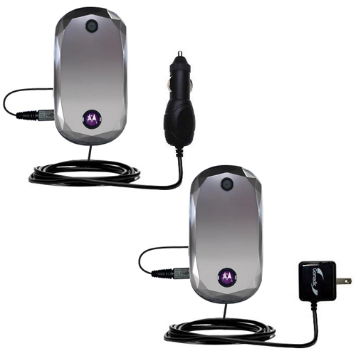 Car & Home Charger Kit compatible with the Motorola MOTOJEWEL