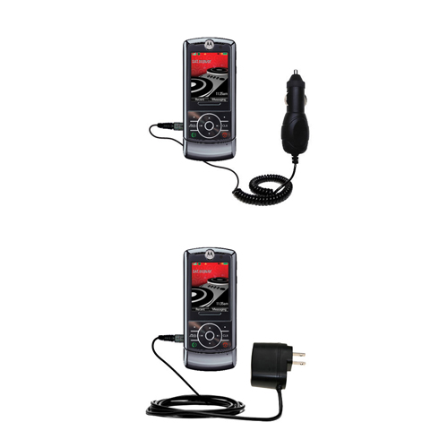 Car & Home Charger Kit compatible with the Motorola MOTOROKR Z6m