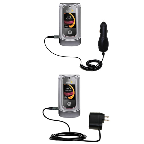 Car & Home Charger Kit compatible with the Motorola RAZR VE20