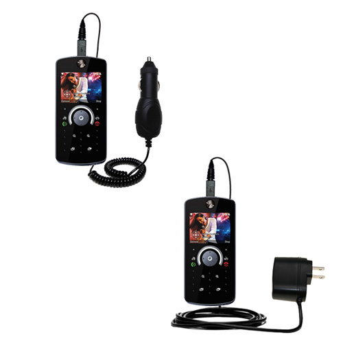 Car & Home Charger Kit compatible with the Motorola ROKR E8