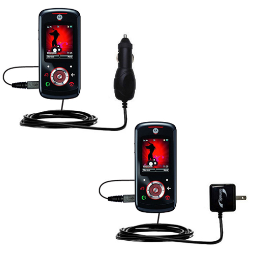Car & Home Charger Kit compatible with the Motorola ROKR EM325