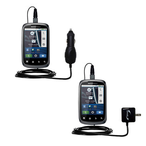 Car & Home Charger Kit compatible with the Motorola SPICE