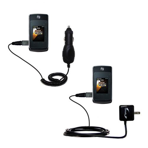 Car & Home Charger Kit compatible with the Motorola Stature i9