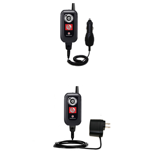 Car & Home Charger Kit compatible with the Motorola V1050