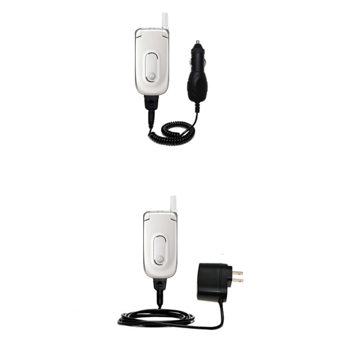 Car & Home Charger Kit compatible with the Motorola V170 V171 V173 V176 V177