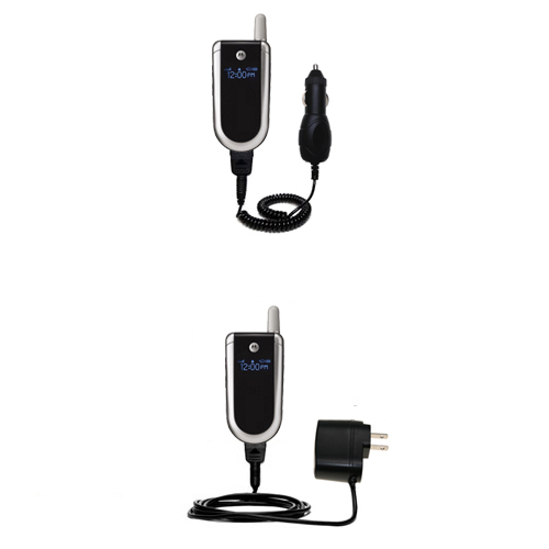 Car & Home Charger Kit compatible with the Motorola V180