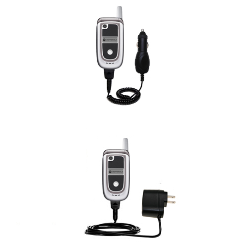 Car & Home Charger Kit compatible with the Motorola V235