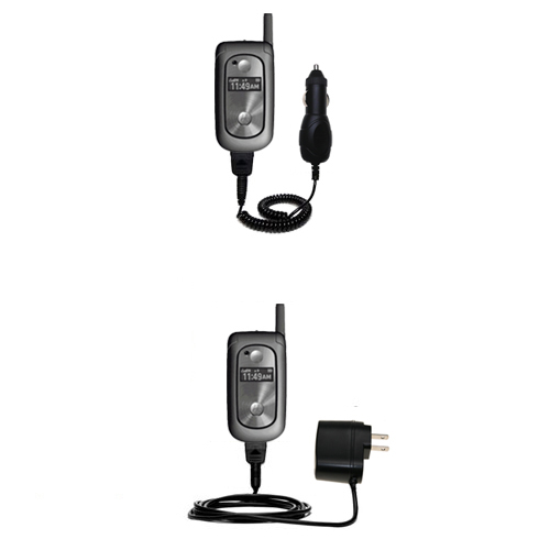 Car & Home Charger Kit compatible with the Motorola V323 V323i
