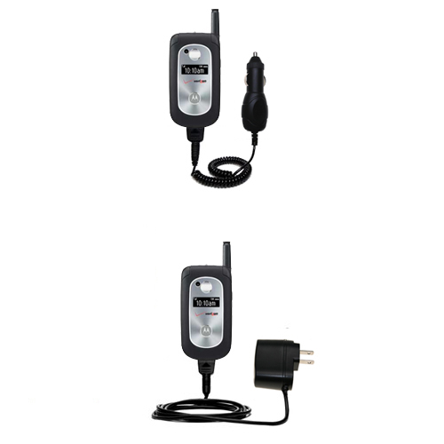 Car & Home Charger Kit compatible with the Motorola V325