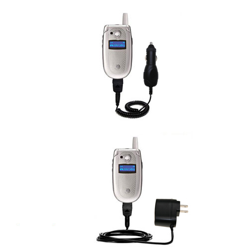 Car & Home Charger Kit compatible with the Motorola V400