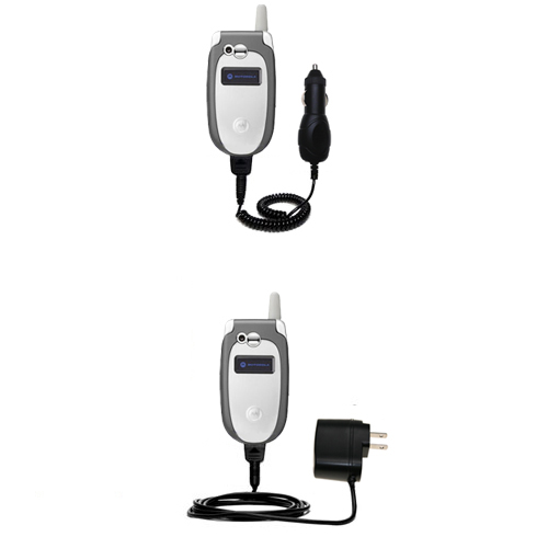 Car & Home Charger Kit compatible with the Motorola V547