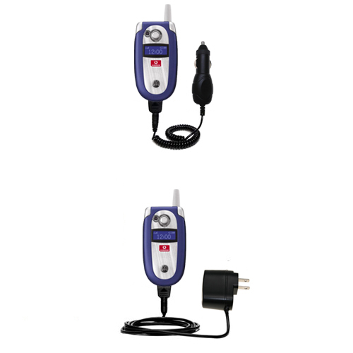Car & Home Charger Kit compatible with the Motorola V550