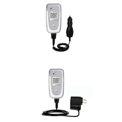 Car & Home Charger Kit compatible with the Motorola V560