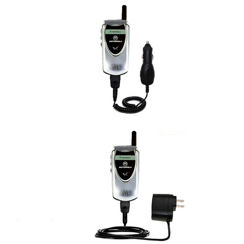 Car & Home Charger Kit compatible with the Motorola V60