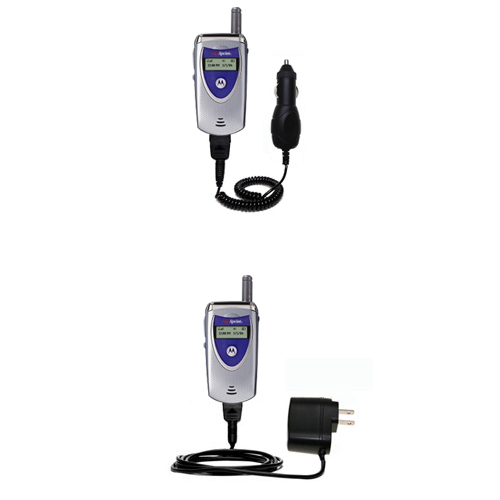 Car & Home Charger Kit compatible with the Motorola V60v