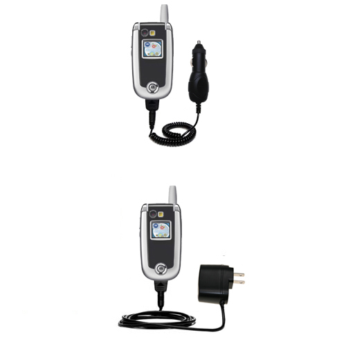 Car & Home Charger Kit compatible with the Motorola V635