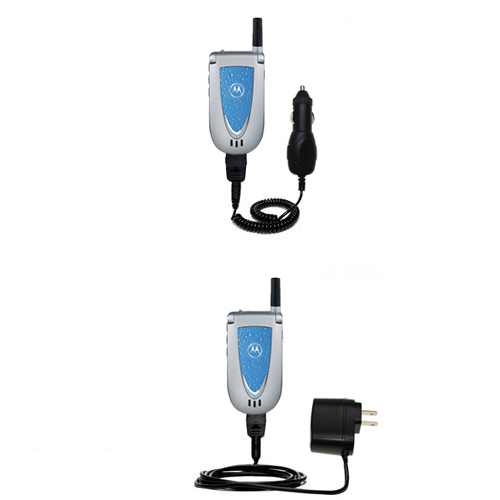 Car & Home Charger Kit compatible with the Motorola V66