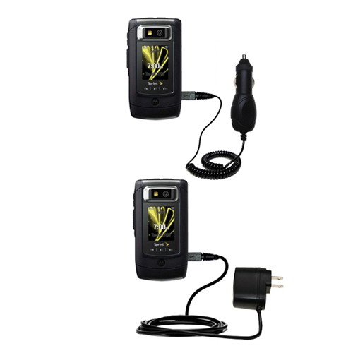 Car & Home Charger Kit compatible with the Motorola V950