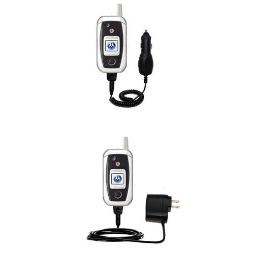 Car & Home Charger Kit compatible with the Motorola V980